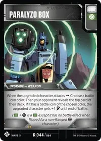 Paralyzo Box (Titan Masters Attack)