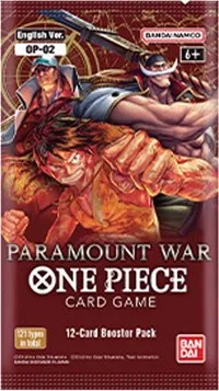 Paramount War Booster Pack (Paramount War) — One Piece Card Game Card Value