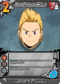 Pass Through Walls (UniVersus: My Hero Academia: Undaunted Raid)