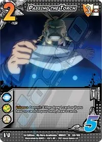 Passing the Torch (UniVersus: My Hero Academia)