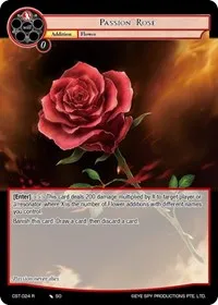 Passion Rose (Clash of the Star Trees) — Force of Will Card Value