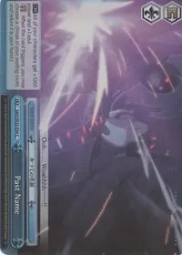Past Name Parallel Foil (Sword Art Online II)