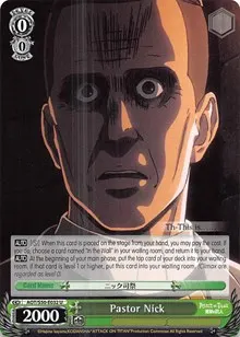Pastor Nick (Attack on Titan Vol. 2)