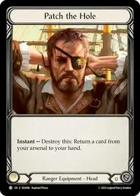Patch the Hole Treasure (High Seas) — Flesh & Blood TCG Card Value