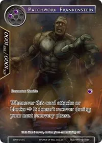 Patchwork Frankenstein (Valhalla Cluster Starter Deck) — Force of Will Card Value