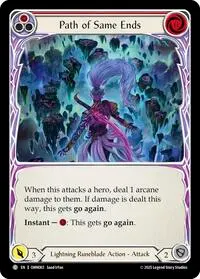 Path of Same Ends Red (Omens of the Third Age)