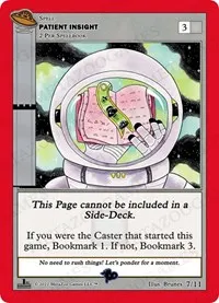Patient Insight Caddy (UFO: First Edition Release Event Deck)