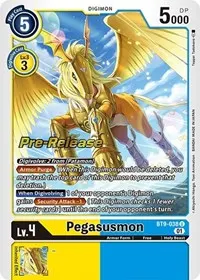 Pegasusmon (X Record Pre-Release Cards)