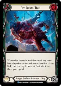 Pendulum Trap Yellow (Blitz Deck: Outsiders - Riptide)