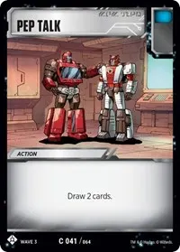 Pep Talk (War for Cybertron: Siege I)