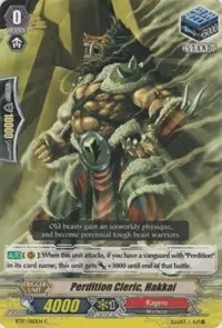 Perdition Cleric Hakkai (BT17: Blazing Perdition ver.E)