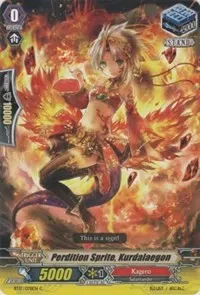 Perdition Sprite Kurdalaegon (BT17: Blazing Perdition ver.E)