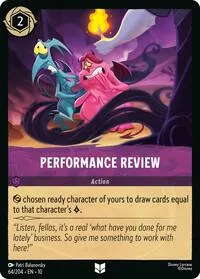 Performance Review (Whispers in the Well)