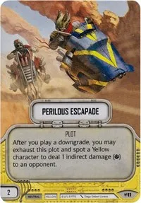 Perilous Escapade (Allies of Necessity) — Star Wars Destiny Card Value