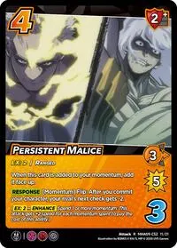 Persistent Malice (Challenger Series: My Hero Academia - Final Battle)