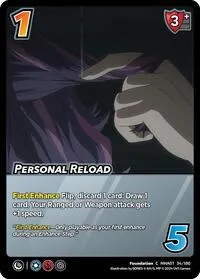 Personal Reload (UniVersus: My Hero Academia: Girl Power)
