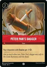 Peter Pans Dagger (Rise of the Floodborn)