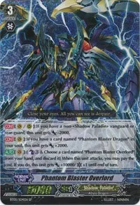 Phantom Blaster Overlord SP (BT05: Awakening of Twin Blades)