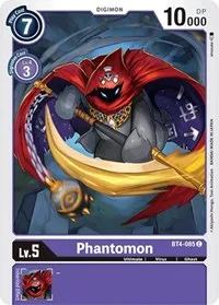 Phantomon (Great Legend) — Digimon Card Game Card Value