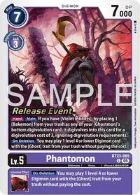 Phantomon (Hackers' Slumber Release Event Cards) — Digimon Card Game Card Value