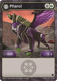 Pharol 209 (Armored Elite) — Bakugan TCG Card Value