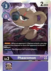 Phascomon (Starter Deck 14: Beelzemon Advanced Deck Set)