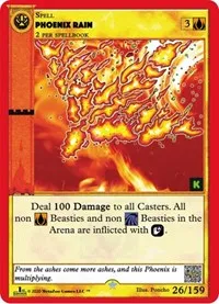 Phoenix Rain (Cryptid Nation: Kickstarter Edition) — MetaZoo Card Value