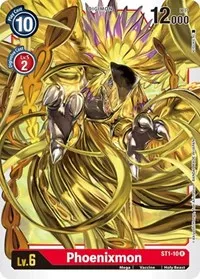 Phoenixmon (Starter Deck 01: Gaia Red) — Digimon Card Game Card Value