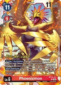 Phoenixmon (Exceed Apocalypse Pre-Release Cards)