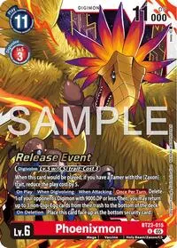 Phoenixmon (Hackers' Slumber Release Event Cards)