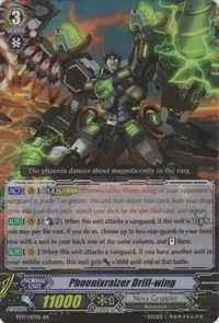 Phoenixraizer Drill wing (BT17: Blazing Perdition ver.E) — Cardfight Vanguard Card Value