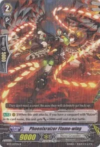 Phoenixraizer Flame wing (BT17: Blazing Perdition ver.E) — Cardfight Vanguard Card Value