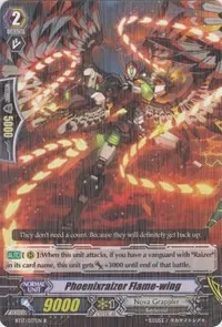Phoenixraizer Flame wing (BT17: Blazing Perdition ver.E)