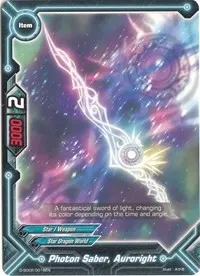 Photon Saber Auroright (Starter Deck: Cross Dragoner)