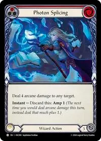 Photon Splicing Red (Blitz Deck: Rosetta - Oscilio)
