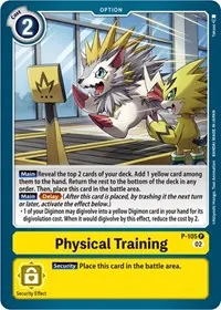 Physical Training Blast Ace Box Topper (Digimon Promotion Cards)