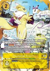 Physical Training Premium Card Collection Digimon Training Set (Digimon Promotion Cards)
