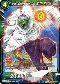 Piccolo Fusing With Kami (Ultimate Squad Pre-Release Cards)