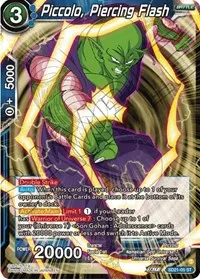 Piccolo Piercing Flash (Power Absorbed)
