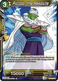 Piccolo the Resolute (Destroyer Kings Pre-Release Cards)