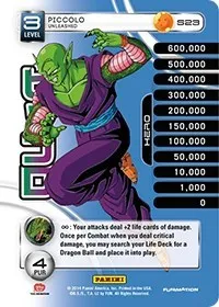 Piccolo Unleashed High Tech Foil (Panini: Set 1) — Dragon Ball Z TCG Card Value