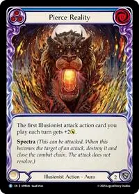 Pierce Reality (Armory Deck: Legends Prism) — Flesh & Blood TCG Card Value