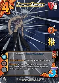 Piercing Barrage XR (UniVersus: My Hero Academia: Undaunted Raid)