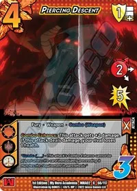 Piercing Descent (UniVersus: My Hero Academia: Crimson Rampage)