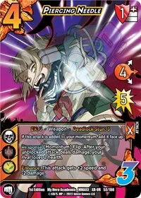 Piercing Needle XR (UniVersus: My Hero Academia: Heroes Clash)