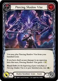 Piercing Shadow Vise Red (Blitz Deck: Monarch - Chane)