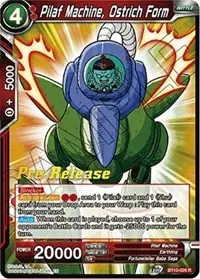 Pilaf Machine Ostrich Form (Rise of the Unison Warrior Pre-Release Cards)