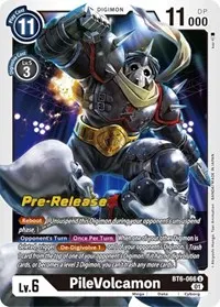 PileVolcamon (Double Diamond Pre-Release Cards)