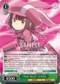 Pink Devil LLENN (SAO Alternative–Gun Gale Online) — Weiss Schwarz Card Value
