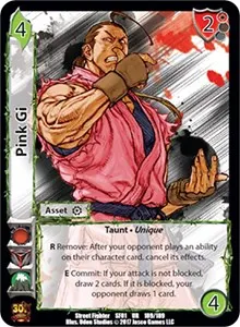 Pink Gi (Street Fighter CCG)